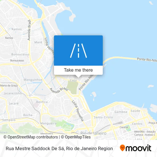 Rua Mestre Saddock De Sá map