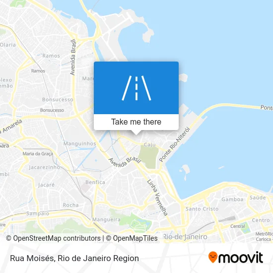 Rua Moisés map