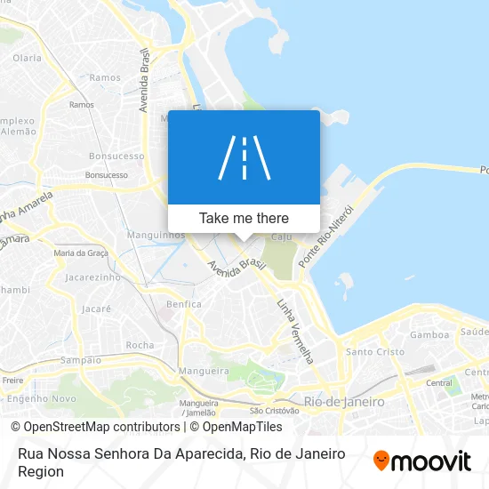 Rua Nossa Senhora Da Aparecida map