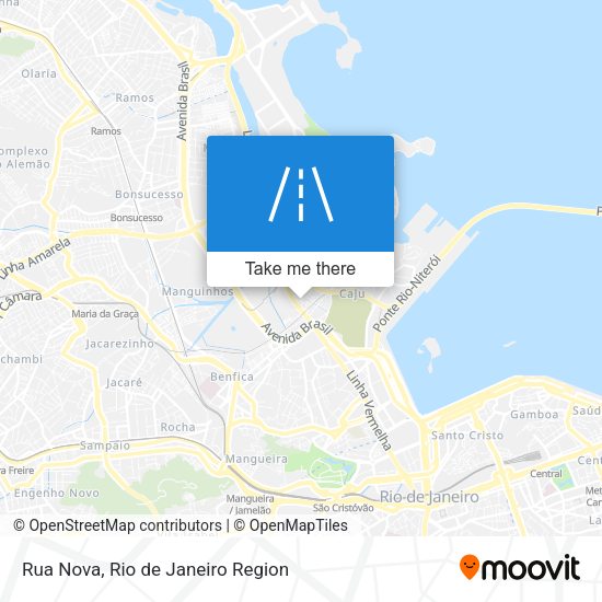 Mapa Rua Nova