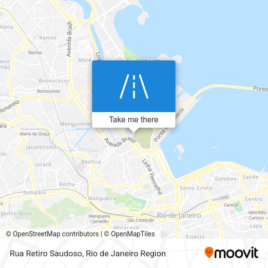 Rua Retiro Saudoso map