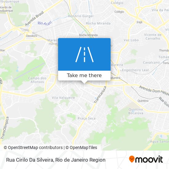 Rua Cirilo Da Silveira map
