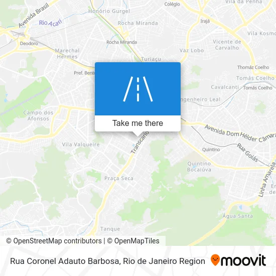 Rua Coronel Adauto Barbosa map