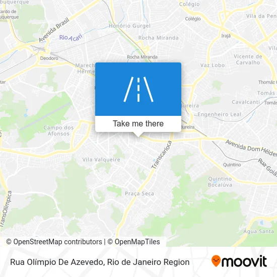 Rua Olímpio De Azevedo map