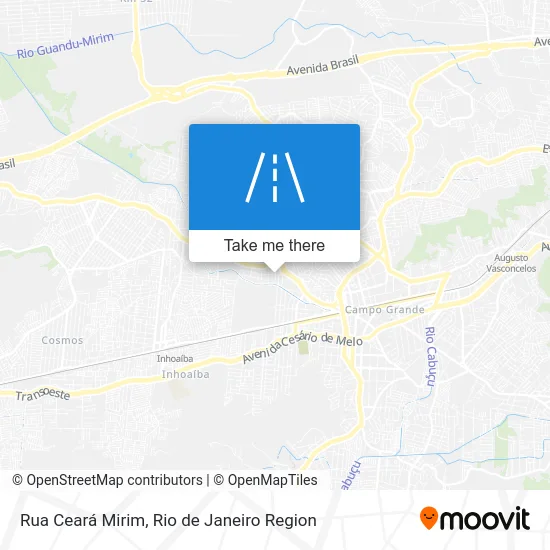 Rua Ceará Mirim map