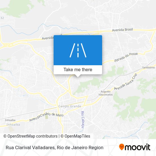 Rua Clarival Valladares map