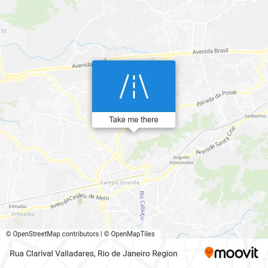 Rua Clarival Valladares map