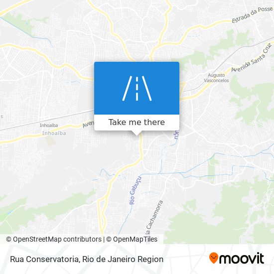 Mapa Rua Conservatoria