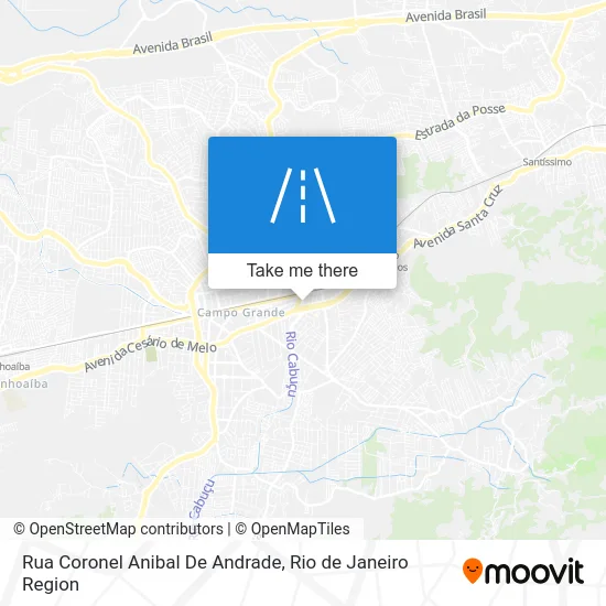 Rua Coronel Anibal De Andrade map