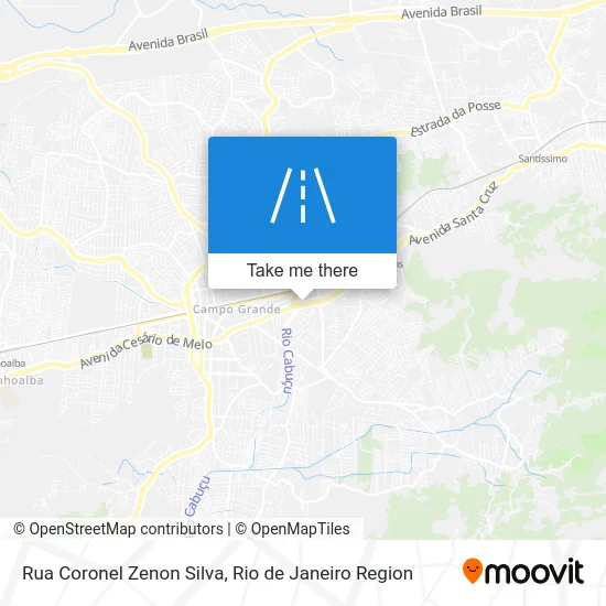 Rua Coronel Zenon Silva map