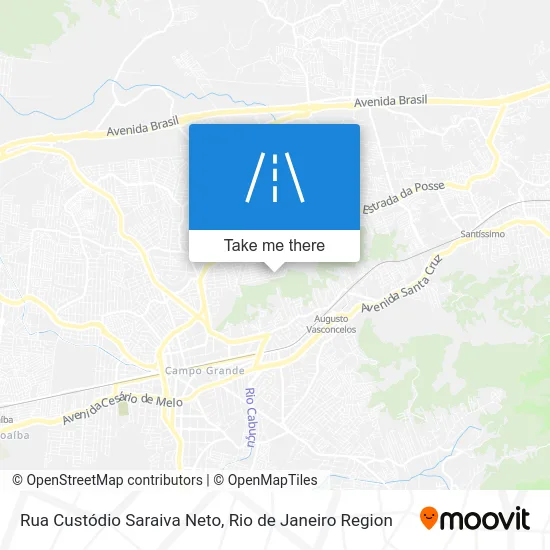 Rua Custódio Saraiva Neto map