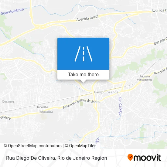 Rua Diego De Oliveira map