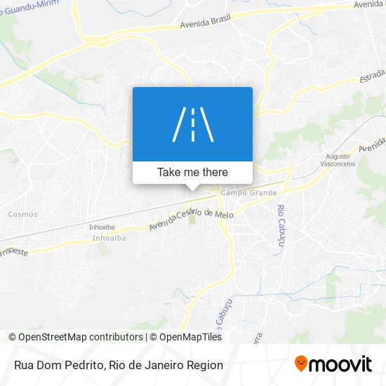 Rua Dom Pedrito map