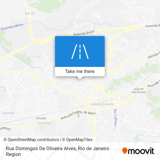 Rua Domingos De Oliveira Alves map