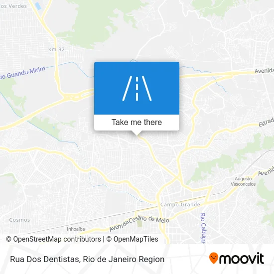 Rua Dos Dentistas map