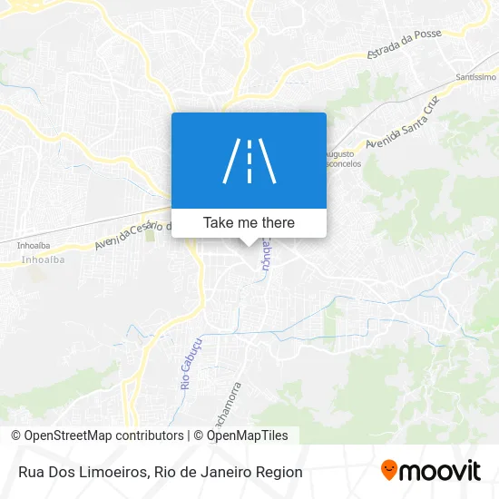 Rua Dos Limoeiros map