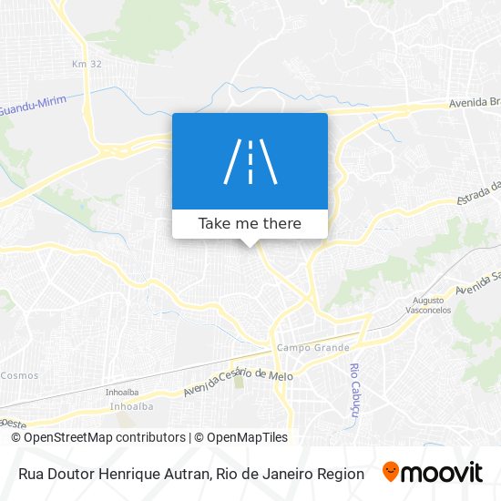 Rua Doutor Henrique Autran map