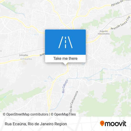 Rua Ecaúna map