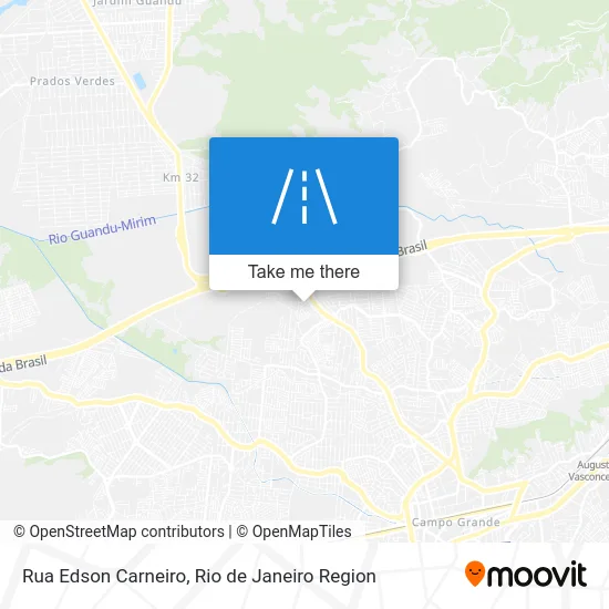 Rua Edson Carneiro map