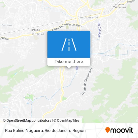 Mapa Rua Eulino Nogueira