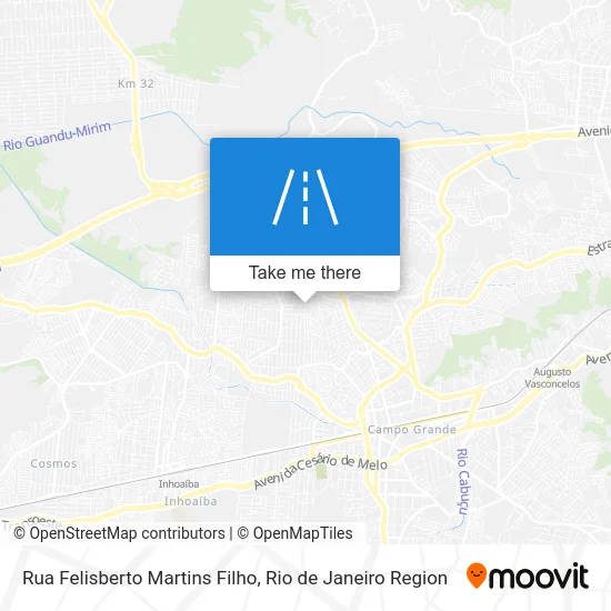 Rua Felisberto Martins Filho map