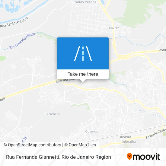 Rua Fernanda Giannetti map