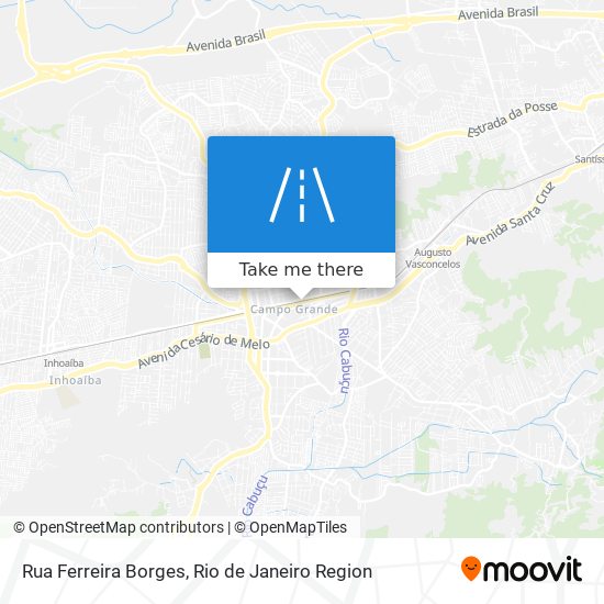 Rua Ferreira Borges map