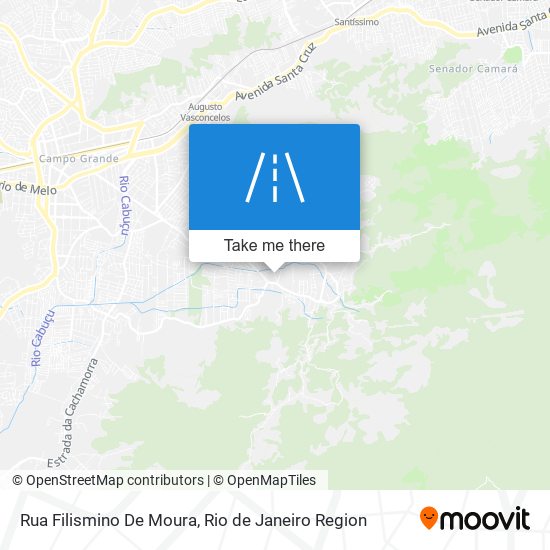 Mapa Rua Filismino De Moura