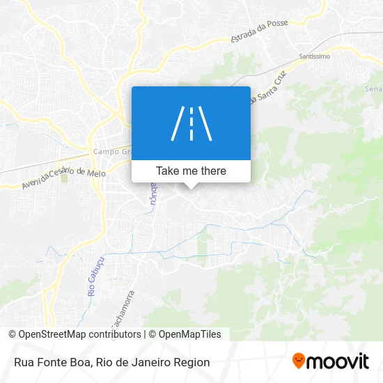 Rua Fonte Boa map