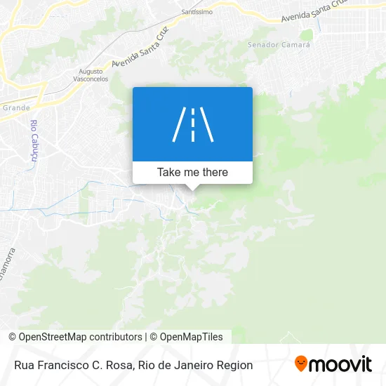 Rua Francisco C. Rosa map
