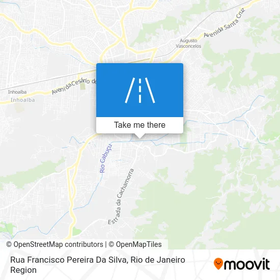 Rua Francisco Pereira Da Silva map