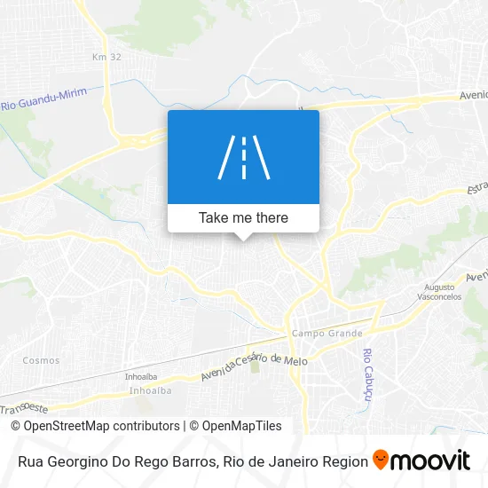 Rua Georgino Do Rego Barros map