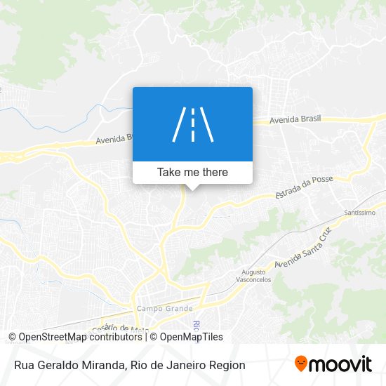 Rua Geraldo Miranda map