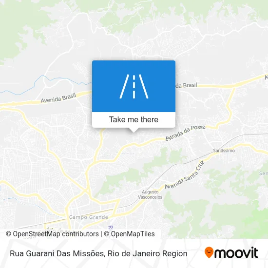 Rua Guarani Das Missões map