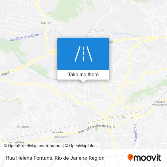Rua Helena Fontana map