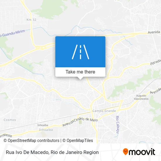 Rua Ivo De Macedo map