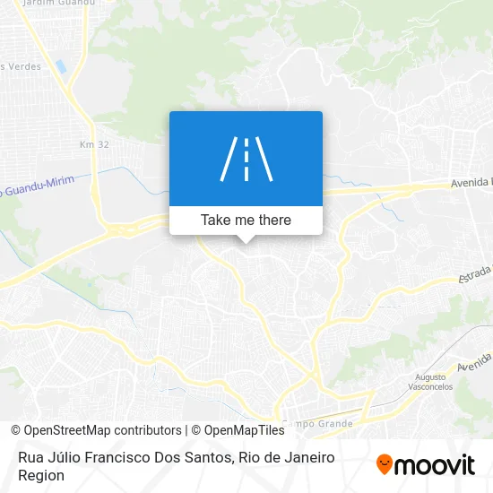 Rua Júlio Francisco Dos Santos map