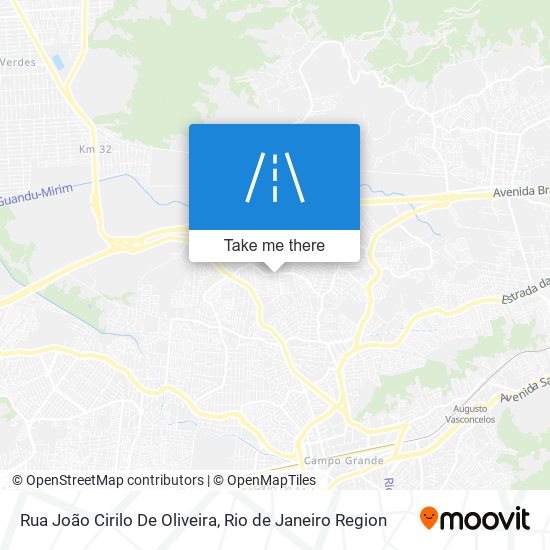 Rua João Cirilo De Oliveira map