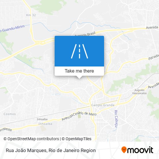 Mapa Rua João Marques