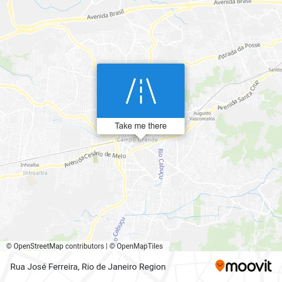 Rua José Ferreira map