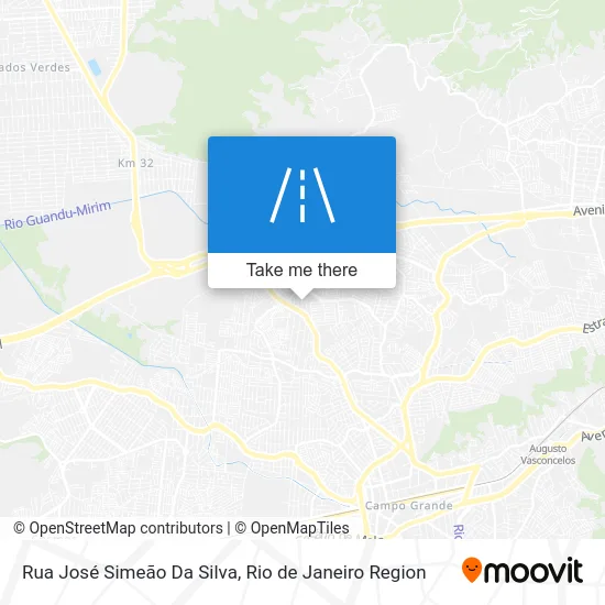 Rua José Simeão Da Silva map