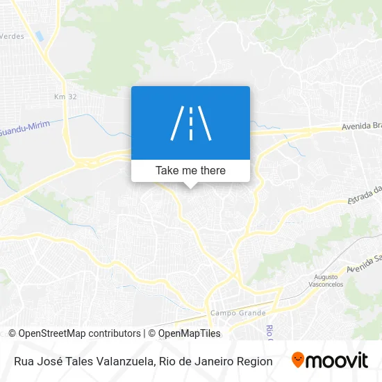 Rua José Tales Valanzuela map