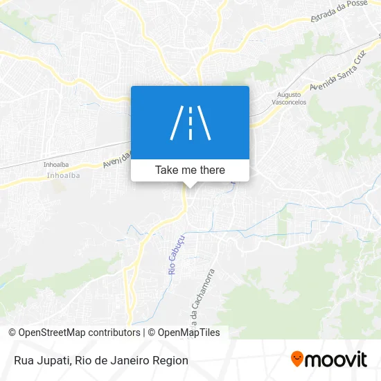 Rua Jupati map