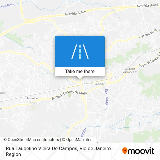 Rua Laudelino Vieira De Campos map