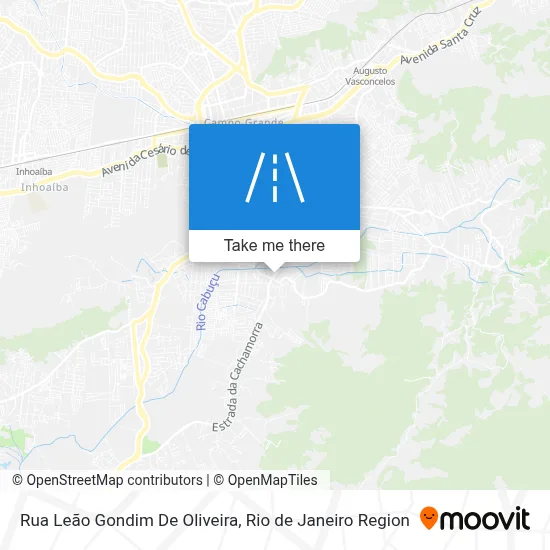 Rua Leão Gondim De Oliveira map