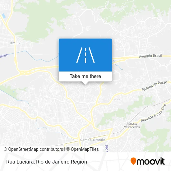 Rua Luciara map