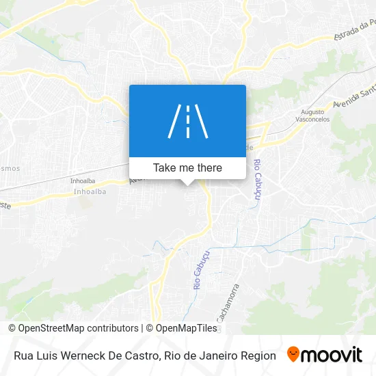 Rua Luis Werneck De Castro map