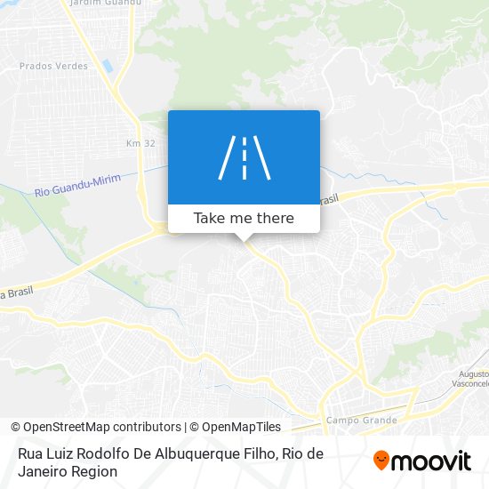 Mapa Rua Luiz Rodolfo De Albuquerque Filho