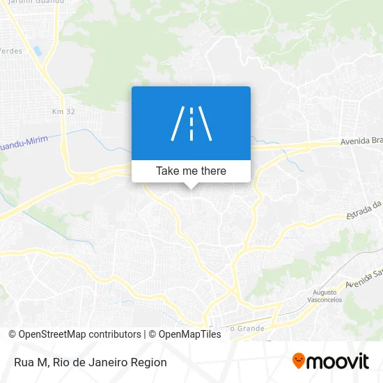 Rua M map
