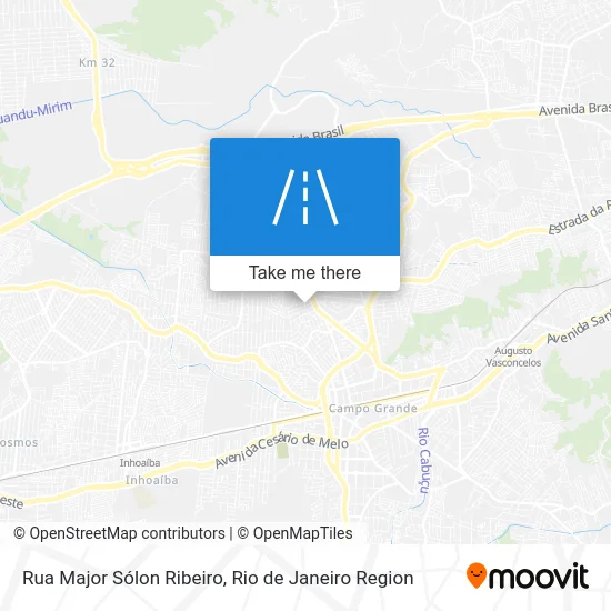 Rua Major Sólon Ribeiro map